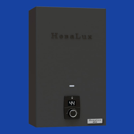 НЕВА Lux 5514 бархат графитовый колонка газовая (водонагреватель проточный)